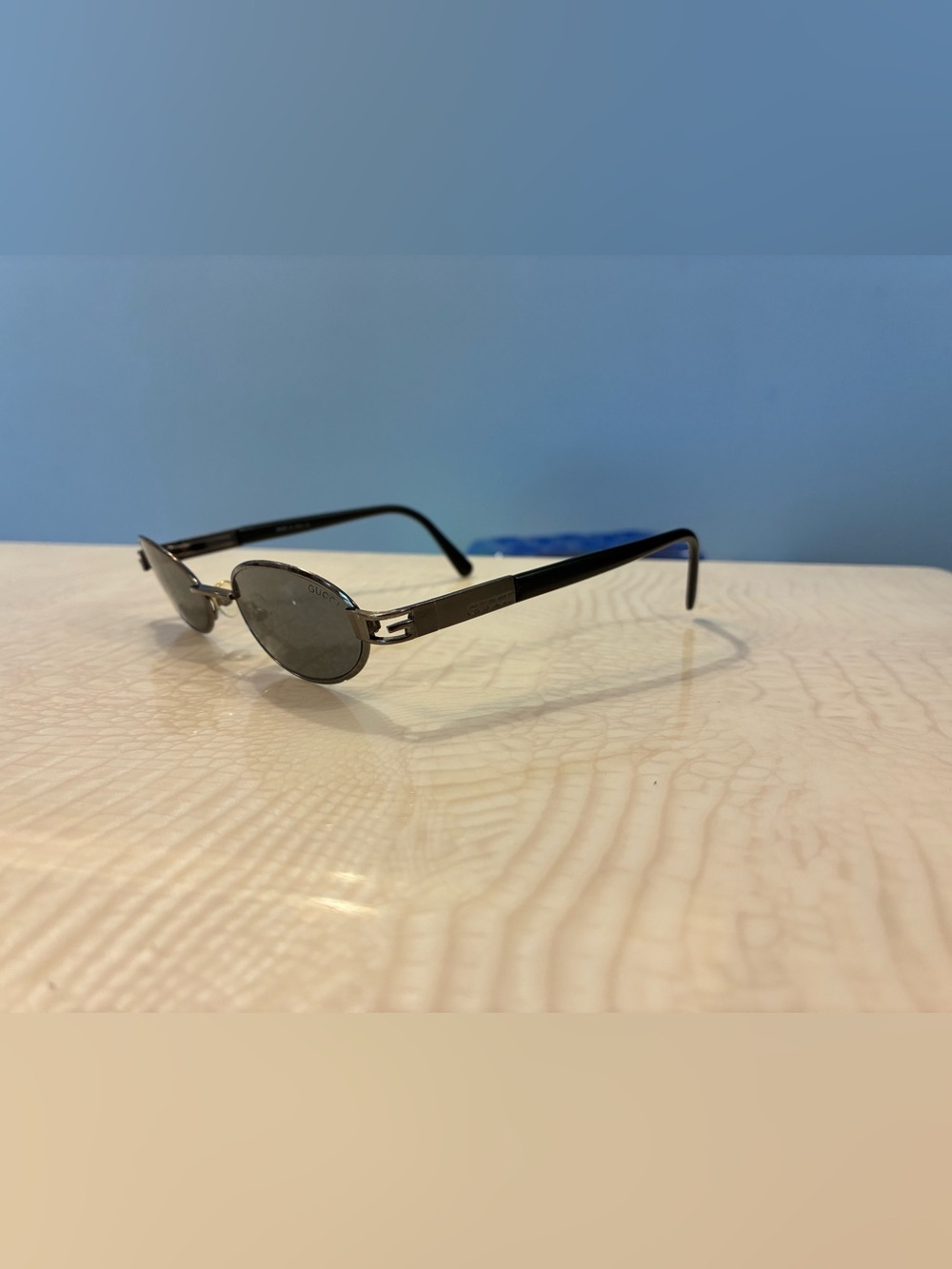 Gucci Black Metal Frame Sunglasses - Picture 9 of 13